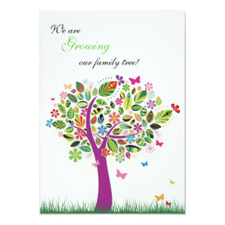 Blooming Tree Pregnancy Announcement