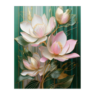 Blooming Wallpaper Japanese Magnolia Art