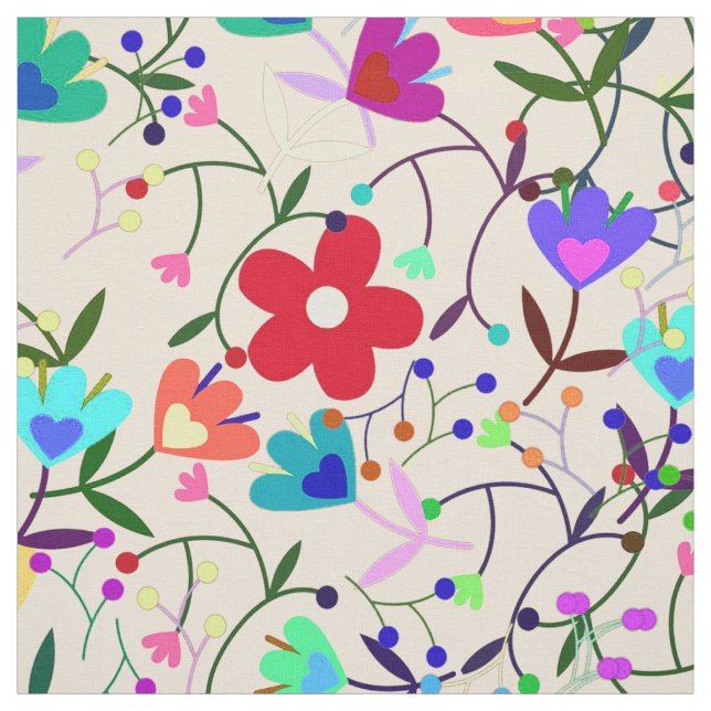 Blooming Whimsy Fabric (Swatch)