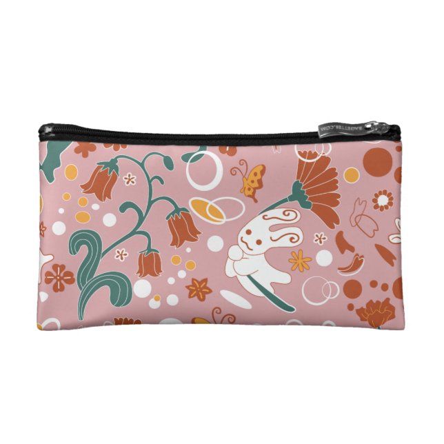 Blooming Wind Cosmetic Bag (Front)