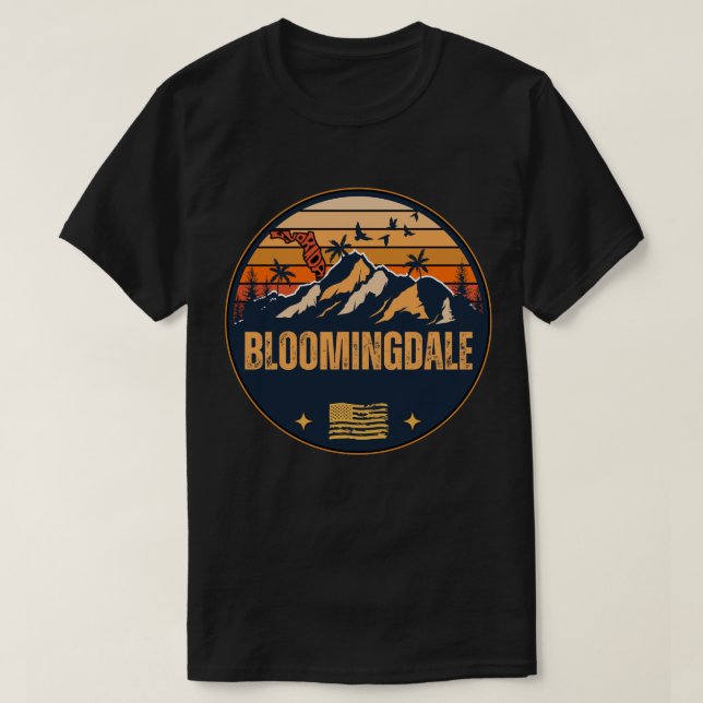 Bloomingdale, Florida  T-Shirt (Design Front)