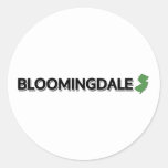Bloomingdale, New Jersey Classic Round Sticker