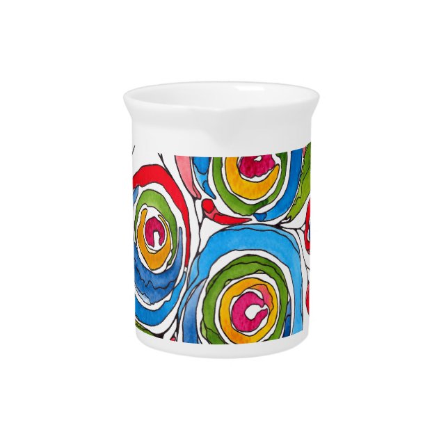 bloomingoriginal.jpg beverage pitcher (Front)