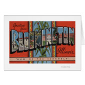 Bloomington, Illinois - Large Letter Scenes (Front Horizontal)