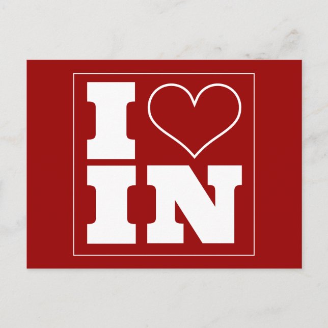 Bloomington (IN) Tailgate Invitation Postcard (Front)