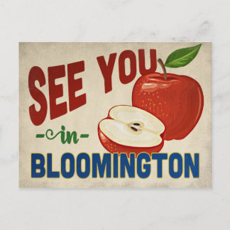 Bloomington Minnesota Apple - Vintage Travel Postcard