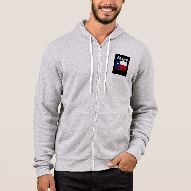 Bloomington TX Hoodie (Front)
