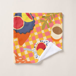 Blooms and Brunch Bath Towel Set