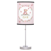 Blooms & Butterflies Baby Lamp