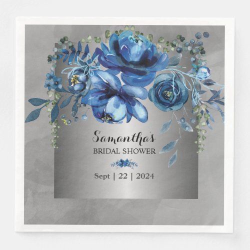 Blooms Eternal Wedding Napkins