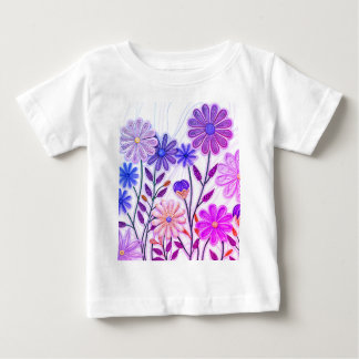 Blooms in Paper & Thread: 3D Quilled Wildflower Baby T-Shirt