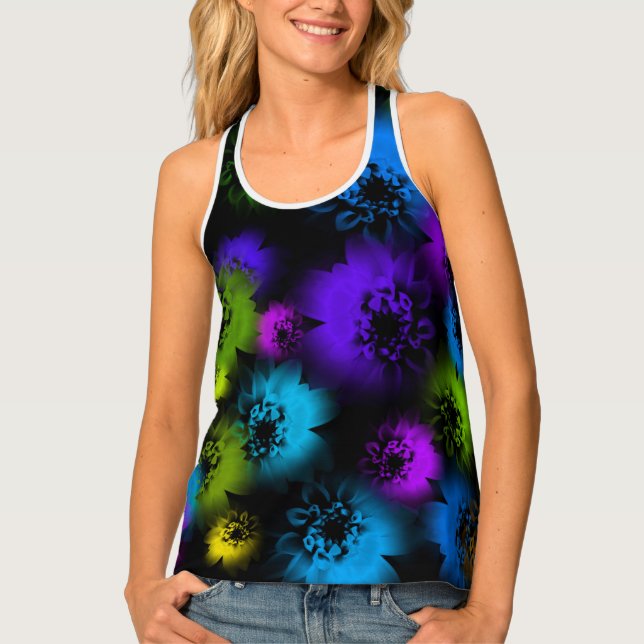 Blooms in the Shadows Tank Top (Front)