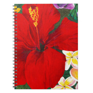 "Blooms of Aloha" Notebook