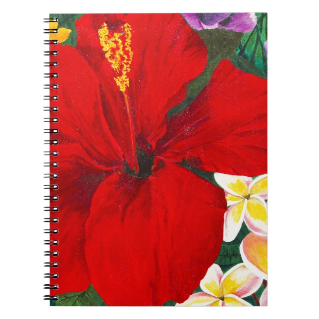 "Blooms of Aloha" Notebook (Front)