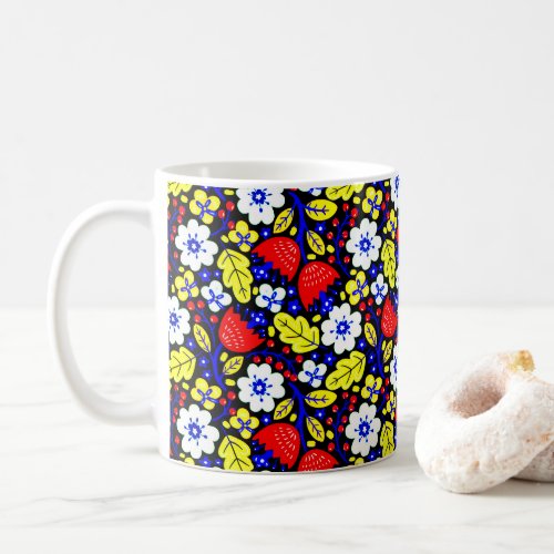 Blooms of Joy_Your Daily Dose of Colorful Euphoria Coffee Mug