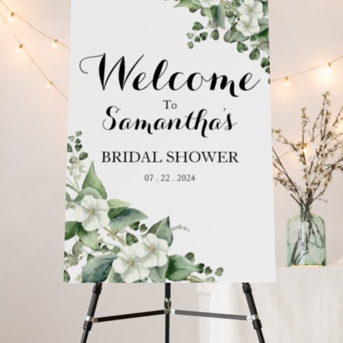 Blooms of Love Welcome to the Bridal Foam Boards