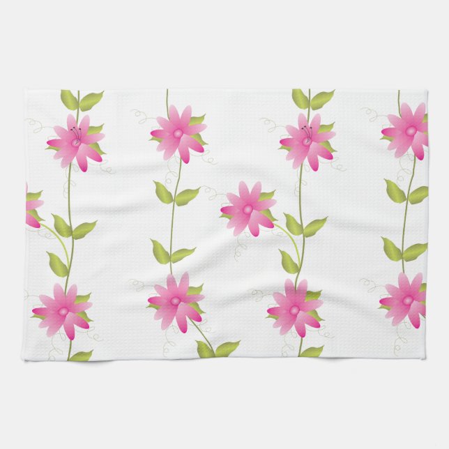 Blooms Of Pink Towel (Horizontal)