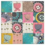 blooms patchwork fabric