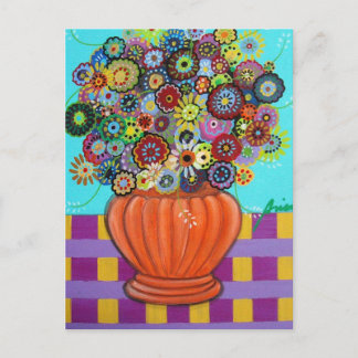 BLOOMS  POSTCARD