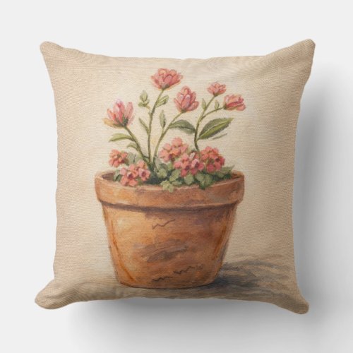 Bloomscape Throw Pillow