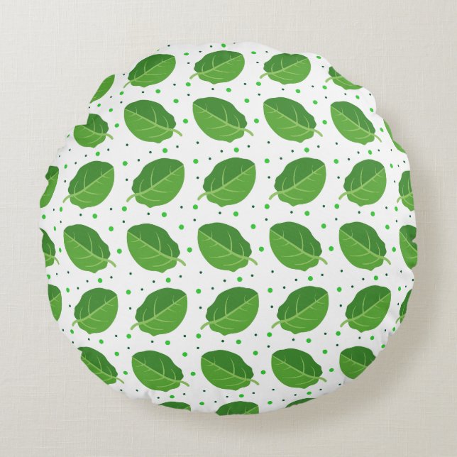 Bloomsdale Round Pillow (Front)