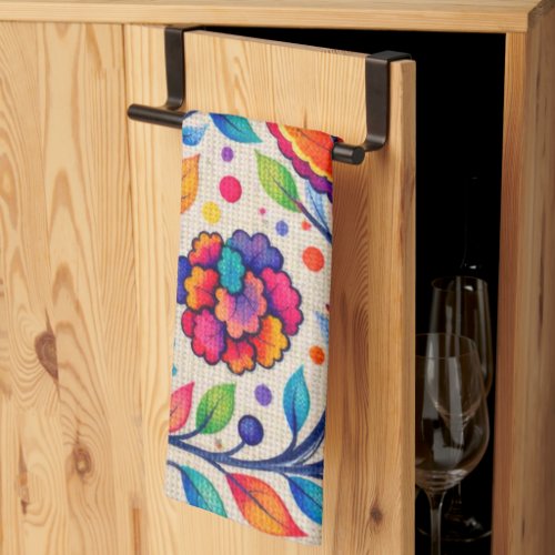 Bloomwave Tapestry Kitchen Towel