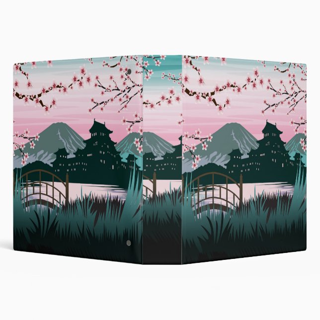 Blossom 3 Ring Binder (Background)