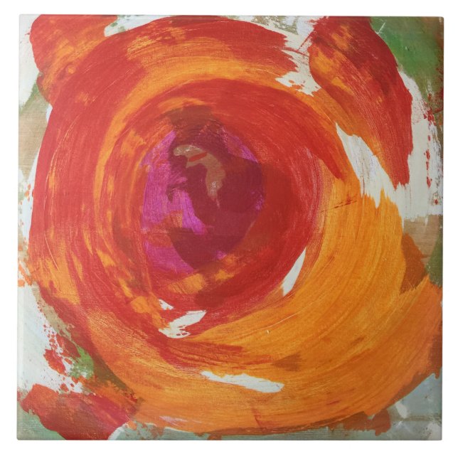 Blossom 6 x 6 Ceramic Tile (Front)