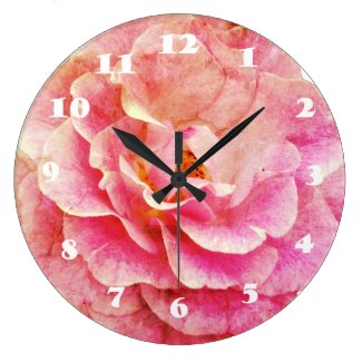 Blossom Acrylic Wall Clock