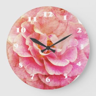 Blossom Acrylic Wall Clock