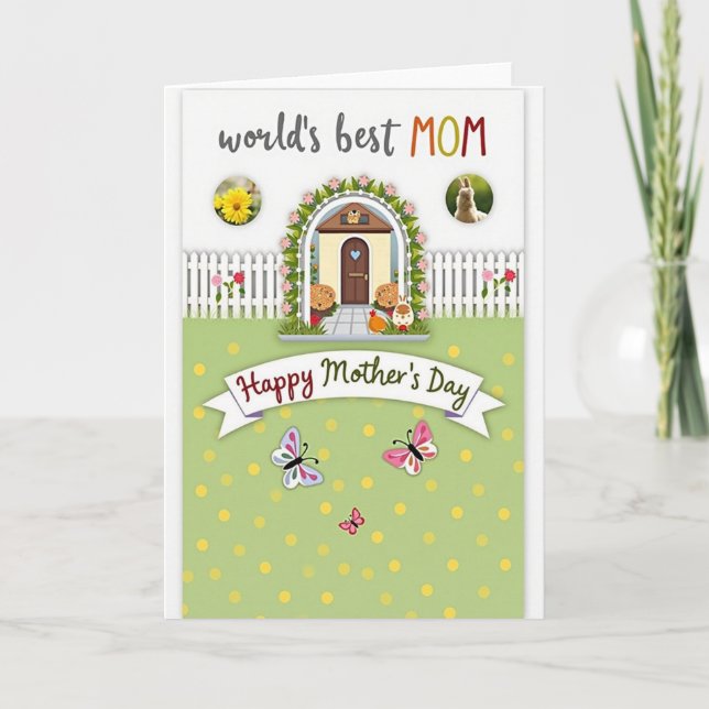 Blossom Arch Mothers Day Card (Front)