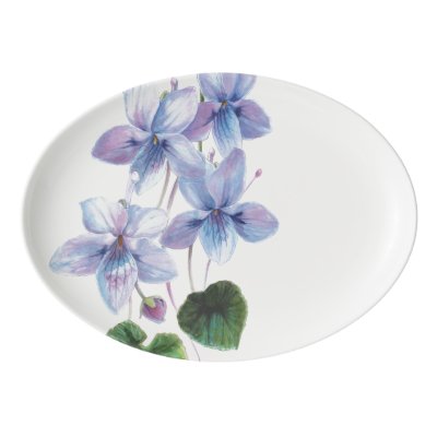 Blossom Beauties - Violets Porcelain Serving Platter