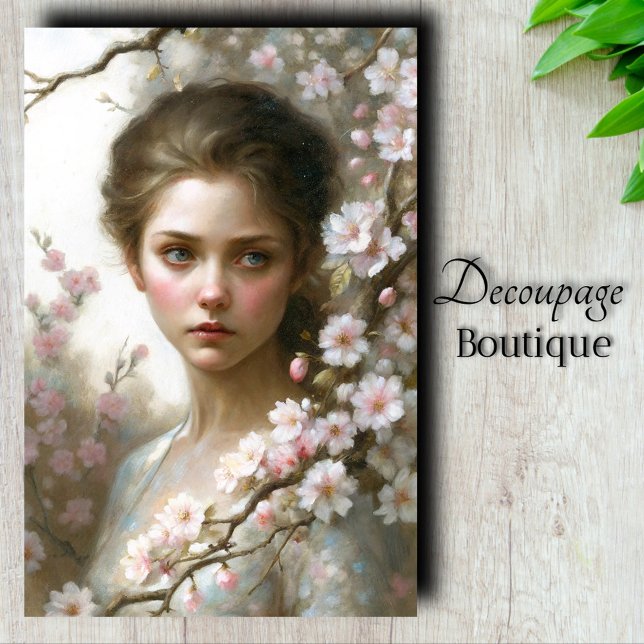 Blossom Beauty Decoupage Tissue Paper (Blossom Beauty Decoupage Tissue Paper)