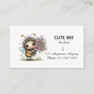 Blossom Bee Buddy Business Card