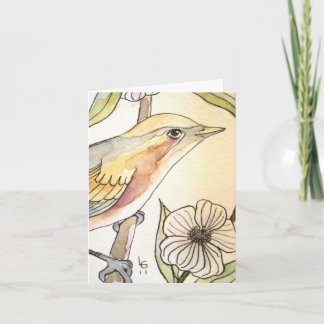 blossom bird no. 1 note card