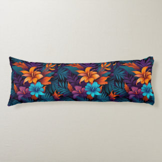 Blossom Bliss: A Floral Haven Body Pillow