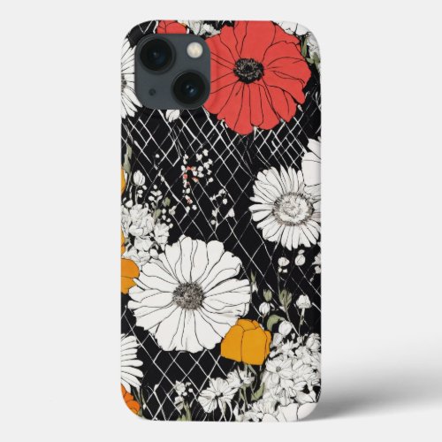 Blossom Bliss Floral Print iPhoneiPad Case