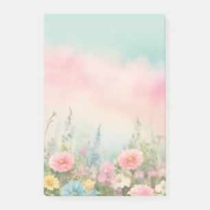 "Blossom Blooms Floral Notepad" Post-it Notes