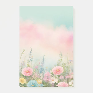 "Blossom Blooms Floral Notepad" Post-it Notes