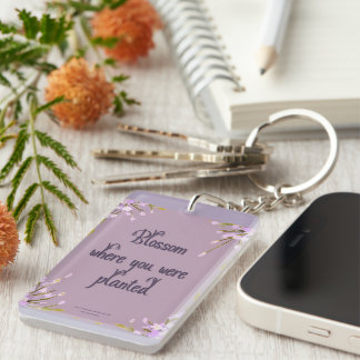 Blossom Blumen Mel Mae Schmidt Stationery Keychain