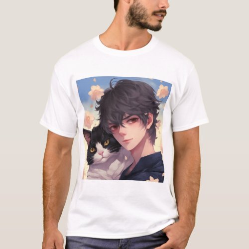Blossom Bonds A Tale of Two Friends T_Shirt