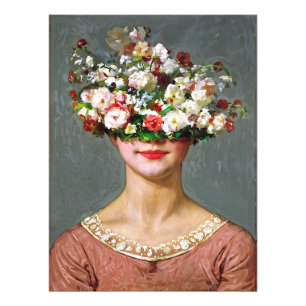 “Blossom Bonnet” Helen - Art & Floral Society Photo Print