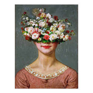 “Blossom Bonnet” Helen - Art & Floral Society Poster