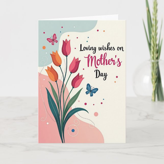 Blossom Bouquet Greeting Card (Front)