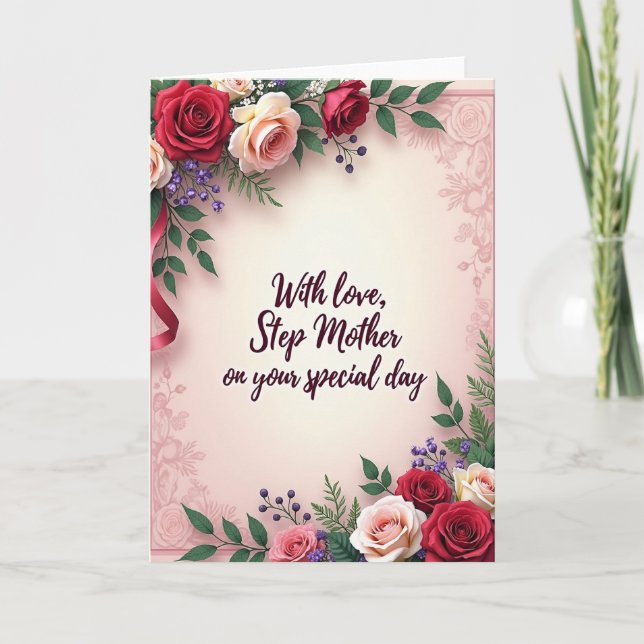Blossom Bright Mothers Card (Front)