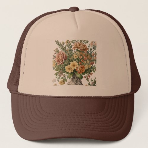 Blossom Brim Trucker Hat