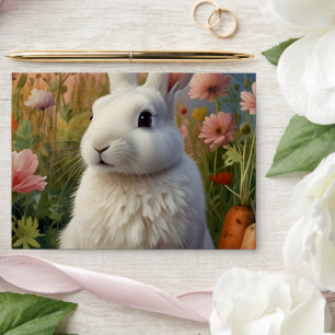 Blossom Bunny & Carrot Patch Envelope