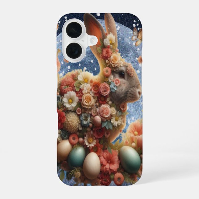 Blossom Bunny Easter  Iphone Case (Back)