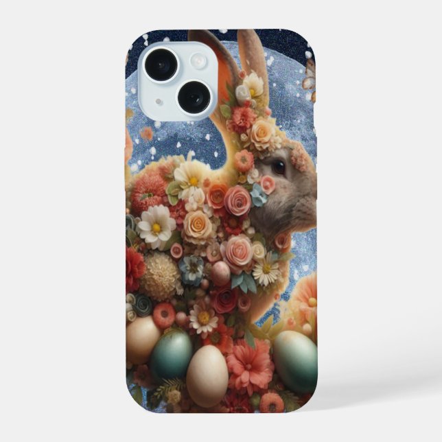 Blossom Bunny Easter  Iphone Case (Back)
