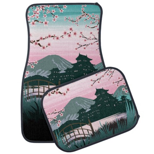 Blossom   car floor mat